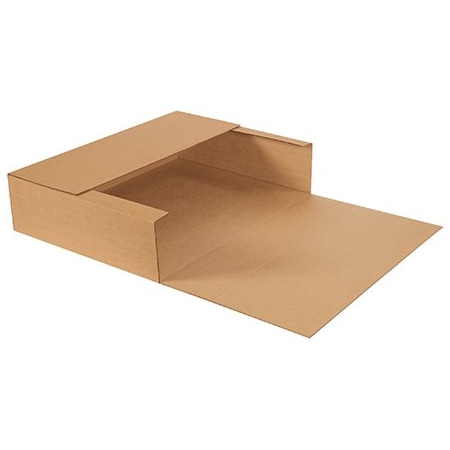 Box Packaging Corrugated Jumbo Easy-Fold Mailers, 26"L x 20"W x 6"H, Kraft M26206
